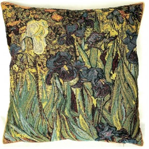 Deko kissen -  Irisgarten I von Vincent van Gogh 