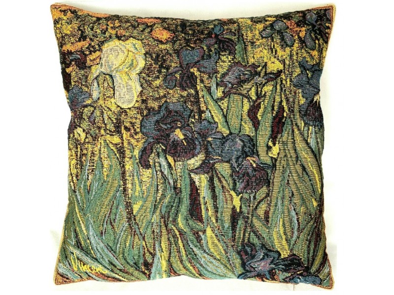 Deko kissen -  Irisgarten I von Vincent van Gogh 